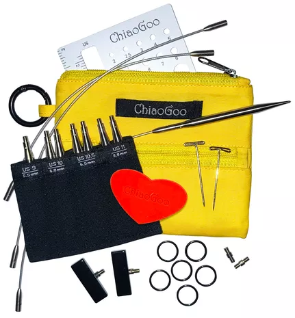 ChiaoGoo Twist Shorties Set (5.5 - 8 mm) (L) 