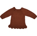 Pull Feuilles - Terracotta