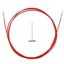 Chiaogoo - Twist Red Cable Large