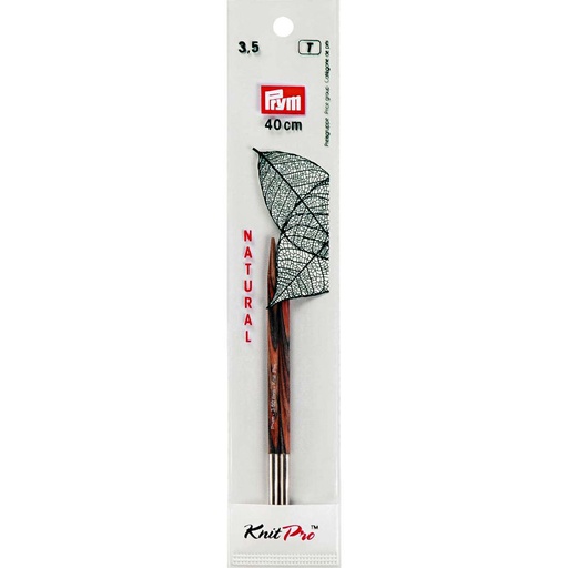 Prym - Knit Pro Pointes d'aiguilles courtes interchangeables natural