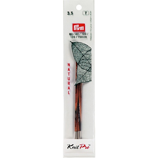 Prym - Knit Pro Pointes d'aiguilles longues interchangeables natural